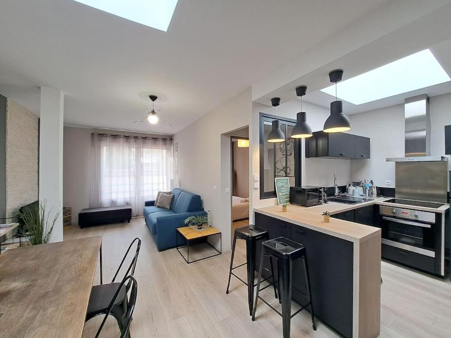 Manhattan, Appartement Calme Reims Exterior foto